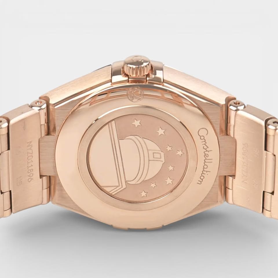 Omega Constellation Rose gold / 28 mm / Box&Papers / 131.55.28.60.99.002