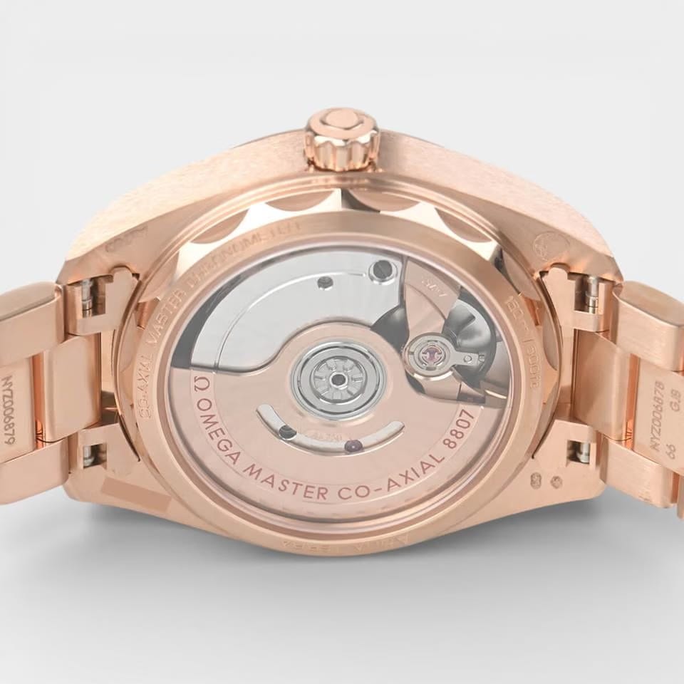 Omega Seamaster Aqua Terra Diamonds / Rose gold / 34 mm / 220.55.34.20.99.002