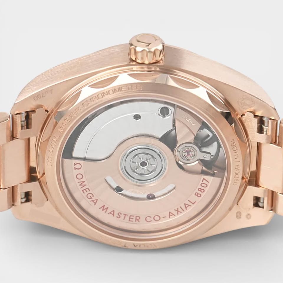 Omega Seamaster Aqua Terra Diamonds&Ruby / Rose gold / 34 mm / 220.55.34.20.99.001