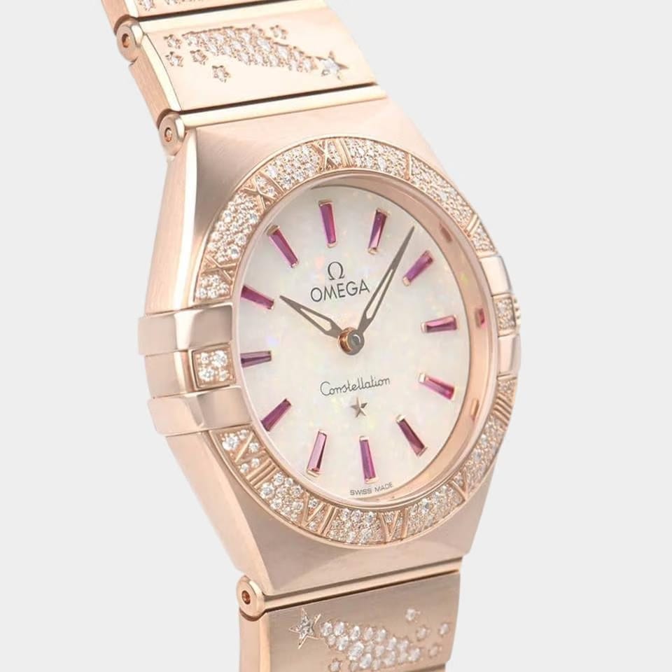 Omega Constellation Diamond&Ruby / 28 mm / Box&Papers / 131.55.28.60.99.003