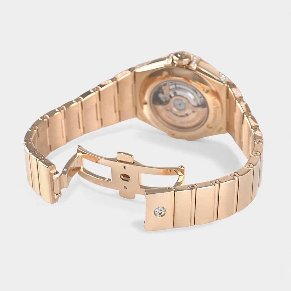 Omega Constellation Ladies Diamonds / Red gold / 31 mm / 123.55.31.20.55.008