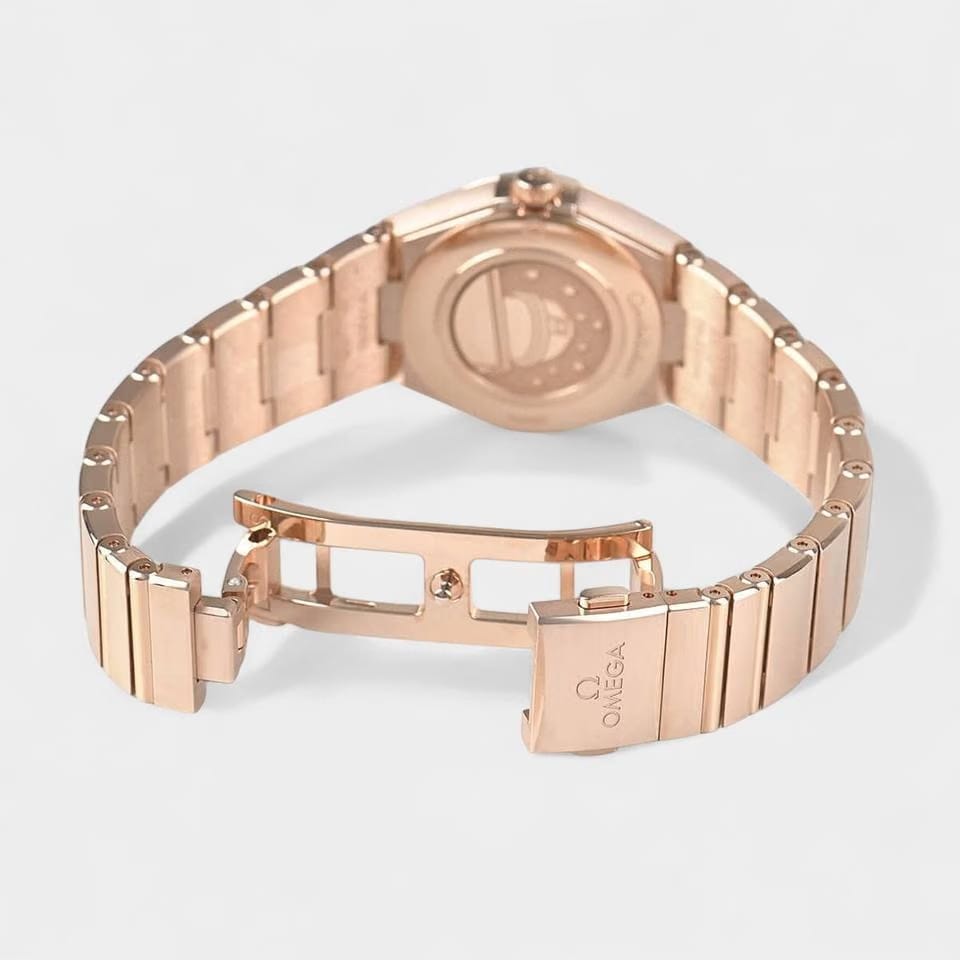 Omega Constellation Quartz Diamonds / Rose gold / 28 mm / 131.55.28.60.55.007