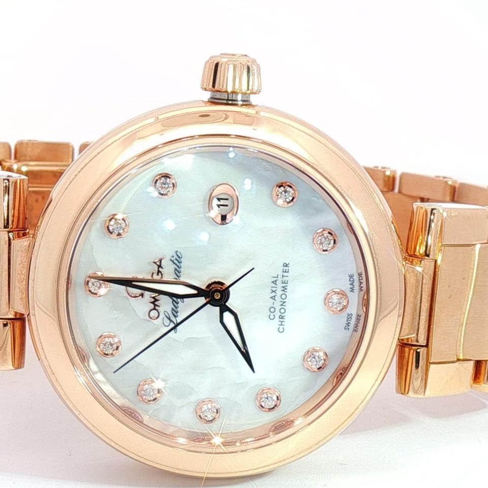 Omega De Ville Ladymatic Co-axial Unworn Full Set