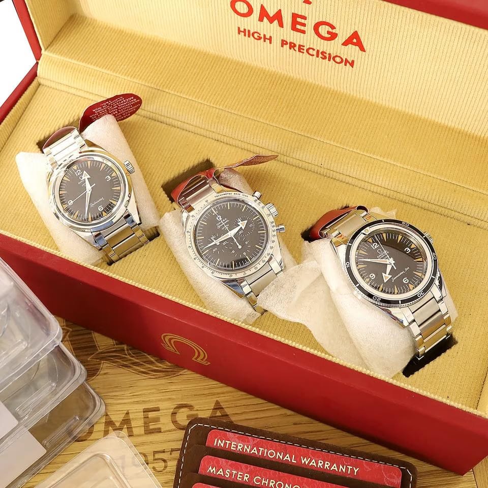 Omega Speedmaster Limited Edition Trilogy Set 1957 Full Set - New Condition