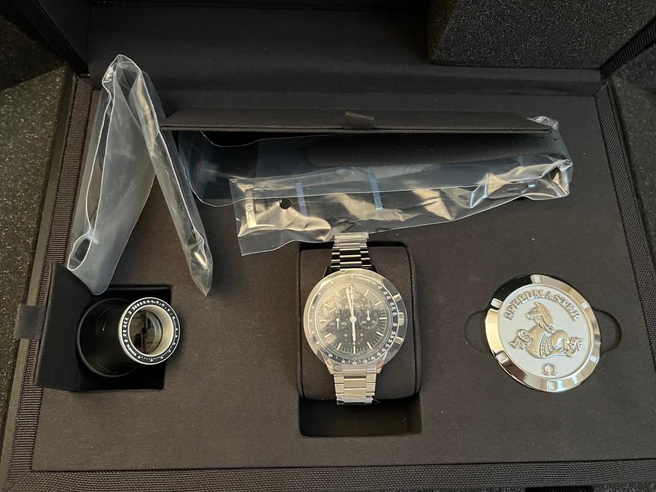 Omega Speedmaster"Ed White" Omega sppedmaster 321 nuevo con accesorios originales