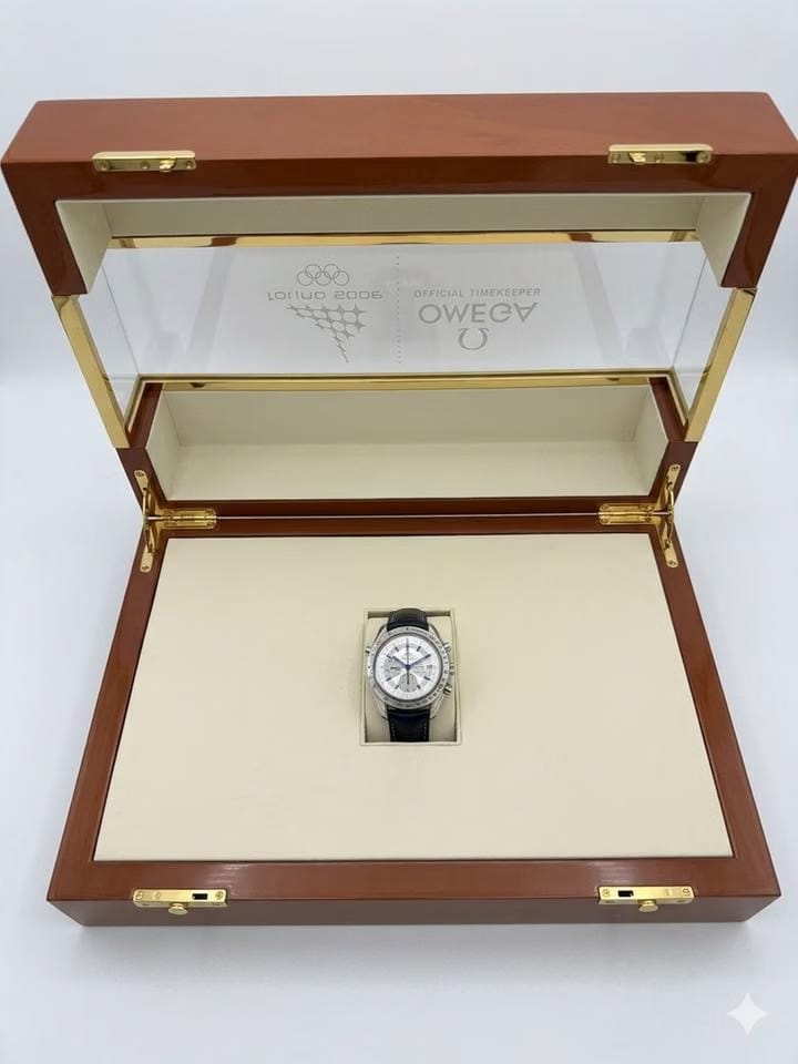 Omega Speedmaster Olympic Torino NOS Full Set Special Edition Limited