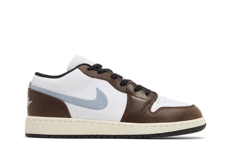 AIR JORDAN 1 LOW GS MOCHA BLUE Grey
