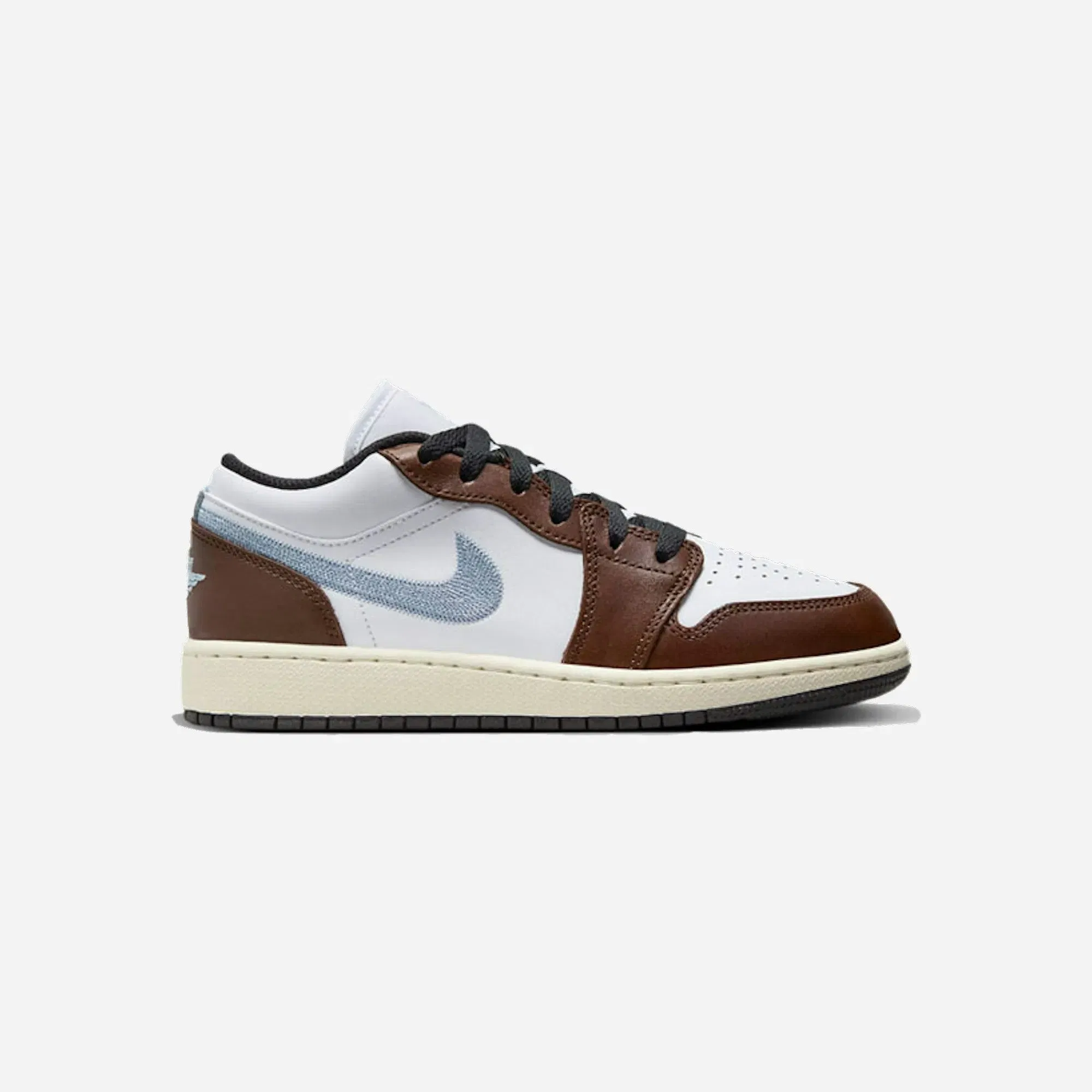 AIR JORDAN 1 LOW GS MOCHA BLUE Grey