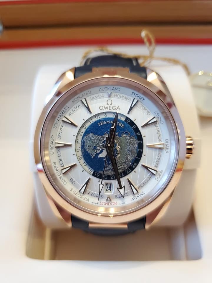 Omega Seamaster Aqua Terra150m Master Chronometer Gmt