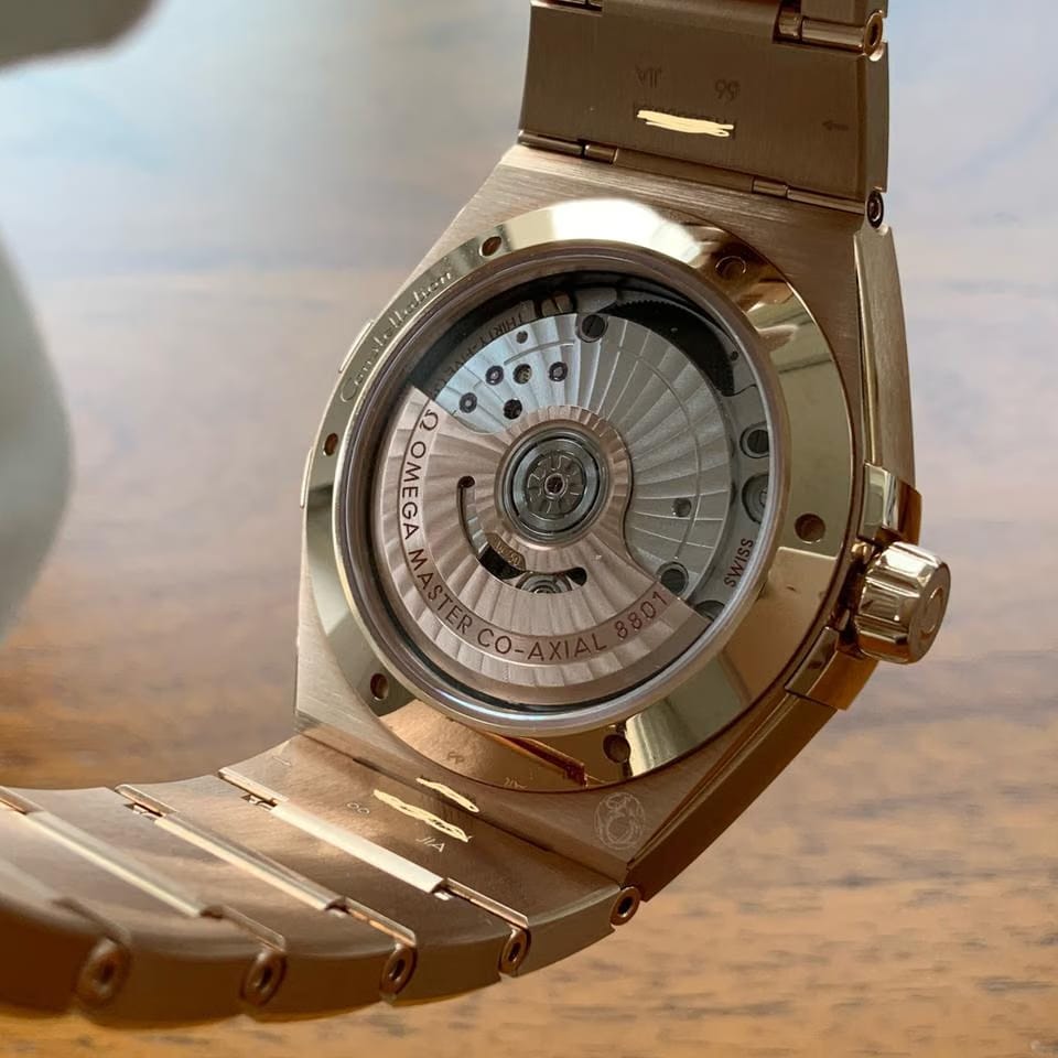Omega Constellation39 mm 18 K Sedna Gold ‘Rose Gold’ Full Set