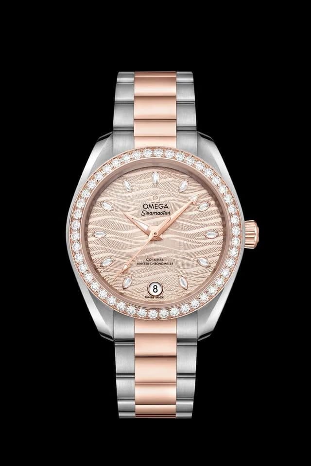Omega Seamaster Aqua Terra34mm 150 M Co‑Axial Master Chronometer NEW UNWORN 220.25.34.20.59.001