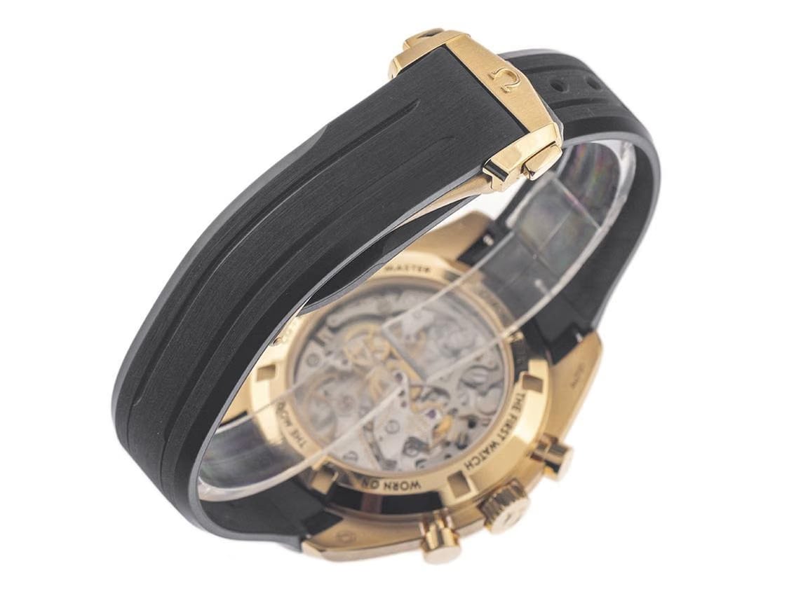 Omega Speedmaster Professional Moonwatch18kt Moonshine-Gold Ref.310.62.42.50.99.001 2024 Full Set Ungetragen Speedmaster Moonwatch Professional 18kt Moonshine™-Gold Faltschließe
