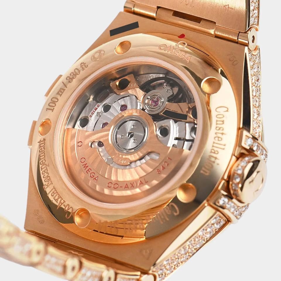 Omega Constellation Ladies Red gold / 31 mm / Box&Papers / 123.55.31.20.55.006