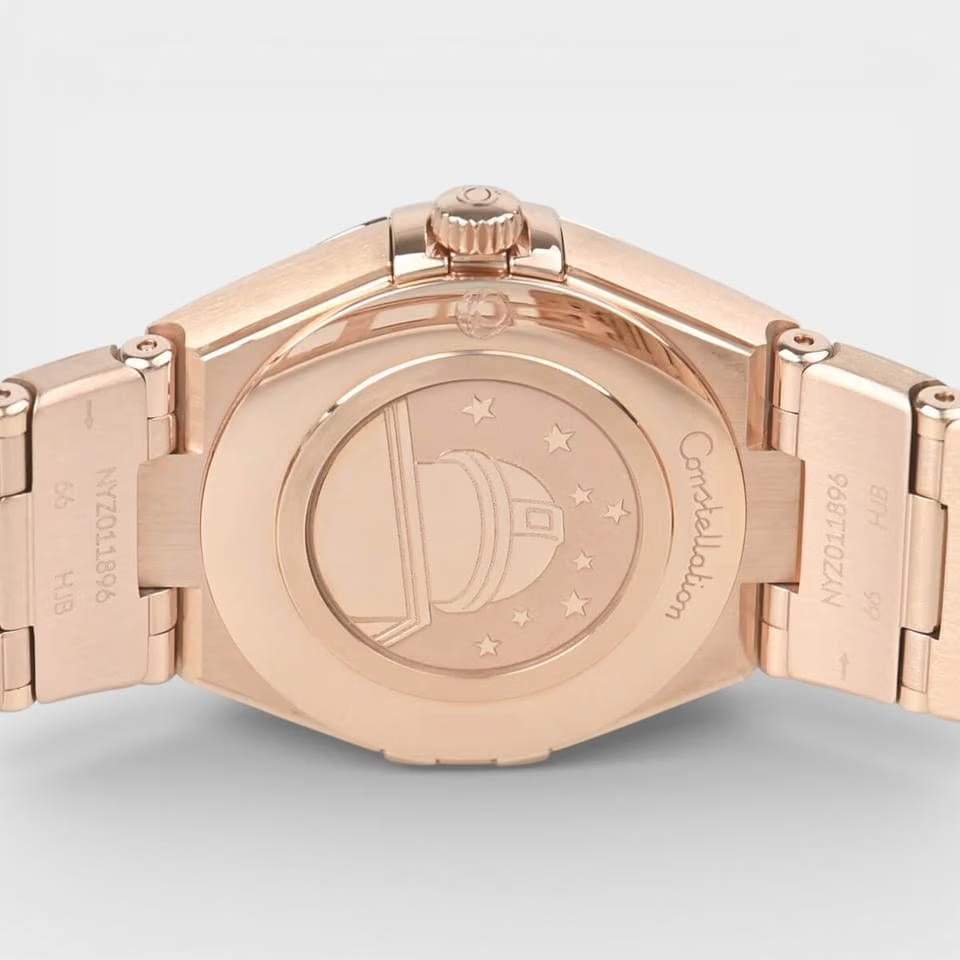 Omega Constellation Diamond&Emerald / Rose gold / 28 mm / 131.55.28.60.99.004