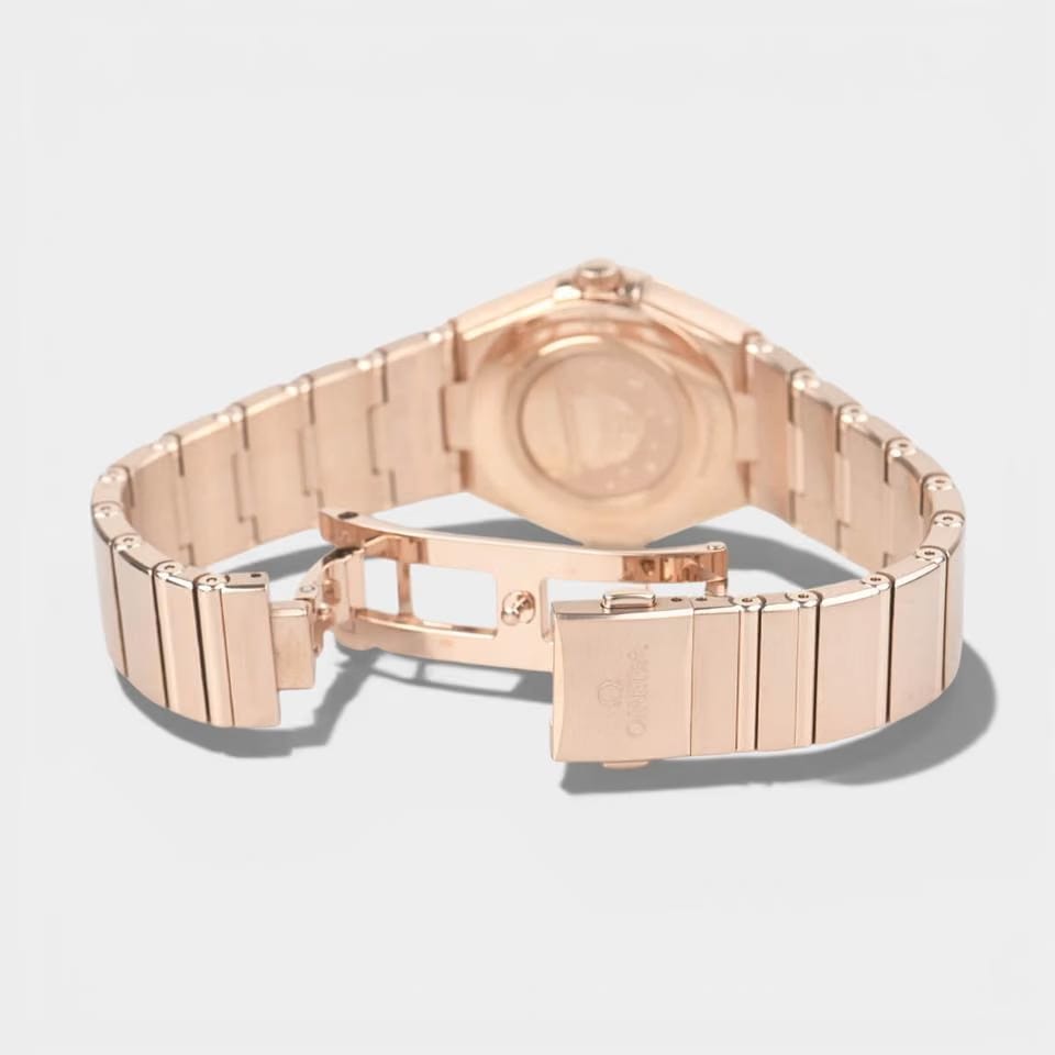 Omega Constellation Diamond&Emerald / Rose gold / 28 mm / 131.55.28.60.99.004