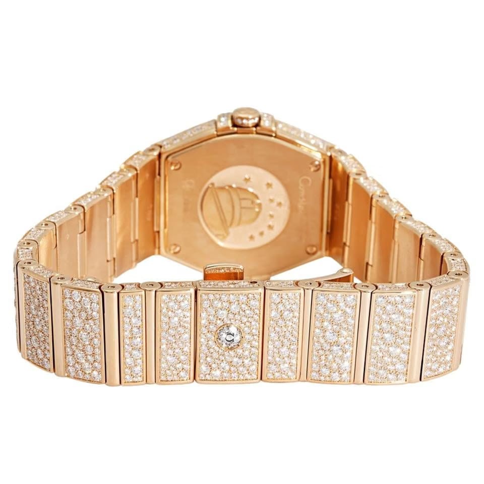 Omega Constellation Quartz123.55.27.60.55.009 Quartz Red Gold New