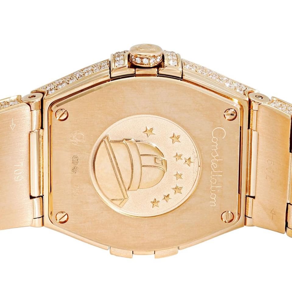 Omega Constellation Quartz123.55.27.60.55.009 Quartz Red Gold New