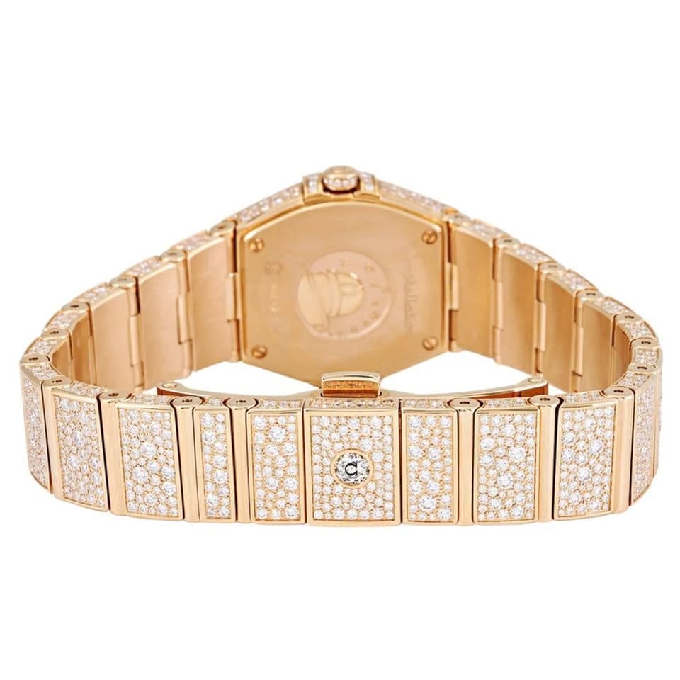 Omega Constellation Quartz123.55.24.60.55.009 Quartz Red Gold New