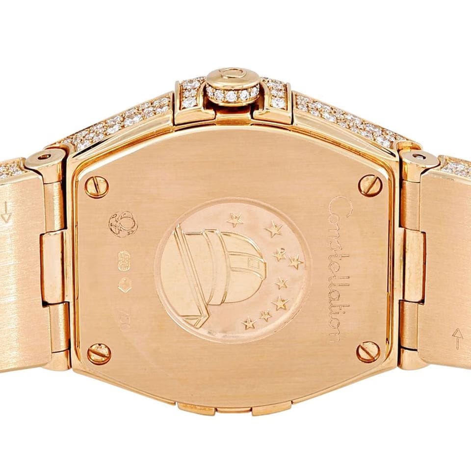 Omega Constellation Quartz123.55.24.60.55.009 Quartz Red Gold New