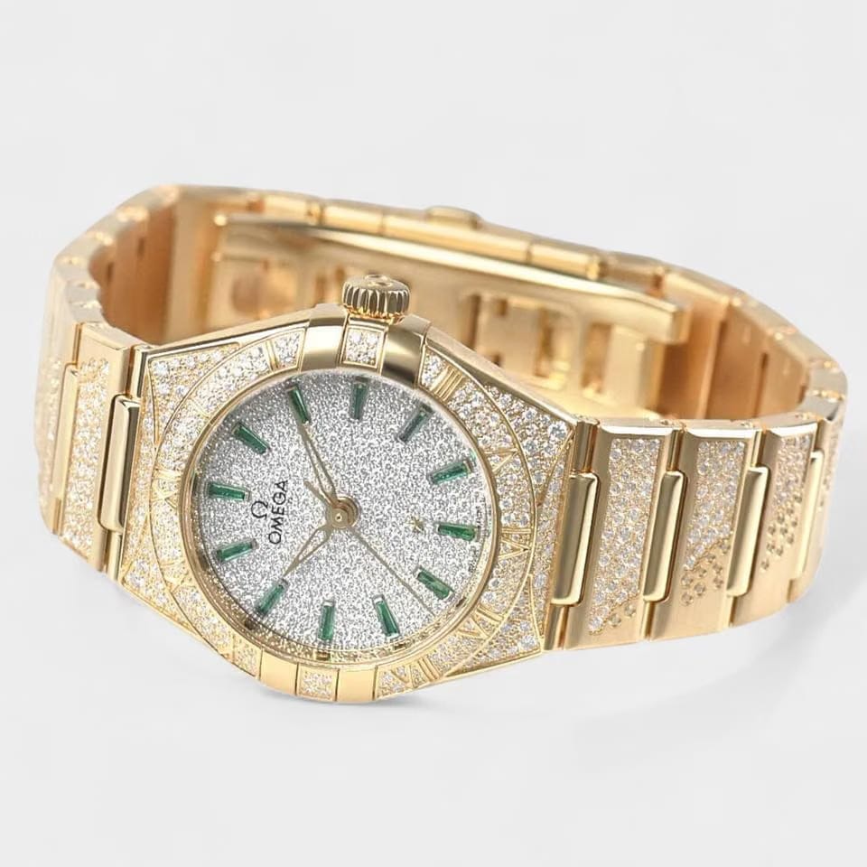 Omega Constellation Diamonds / Yellow gold / 29 mm / 131.55.29.20.99.002