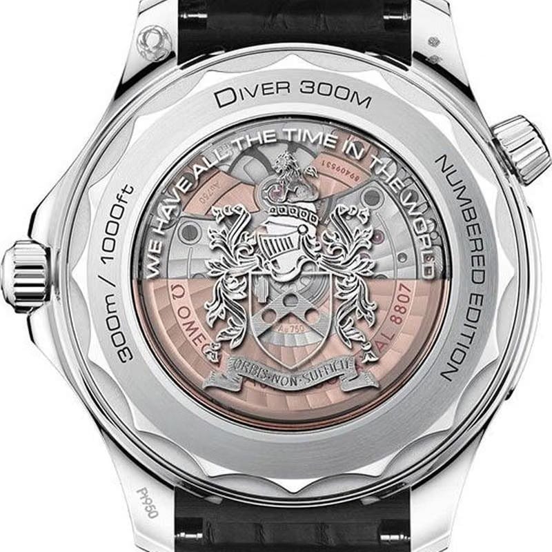 Omega Seamaster Diver 300 MLimited 1 of 50 Platinum James Bond 210.93.42.20.01.001