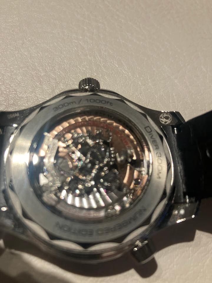 Omega Seamaster Diver 300 MJames Bond 007 Platin 50 Stück