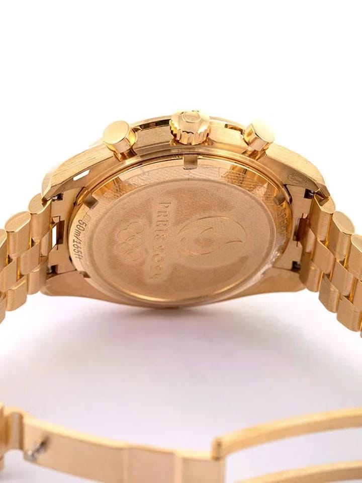 Omega Speedmaster Chronoscope43 MM IN ORO MOONSHINE 18 KT GIOCHI OLIMPICI REF. 522.60.43.51.02.001
