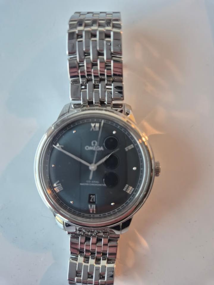 Omegamaster chronometer Blue dial almost new