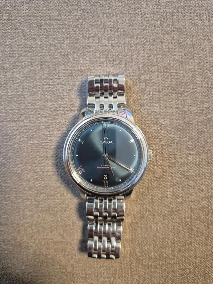 Omegamaster chronometer Blue dial almost new