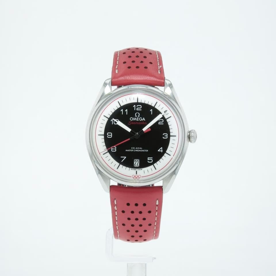 Omega Olympic Official Timekeeper | 522.32.40.20.01.004 | Box & Papers | New | 2024 | Red