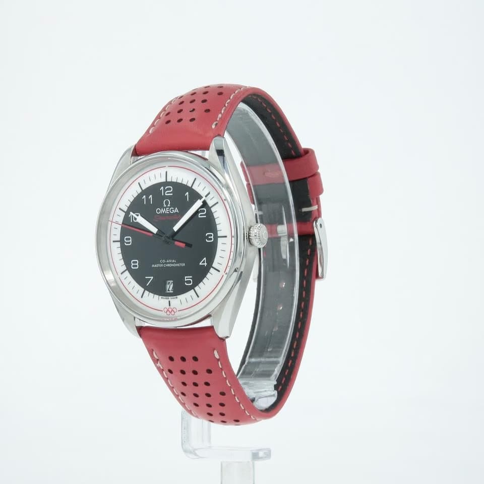 Omega Olympic Official Timekeeper | 522.32.40.20.01.004 | Box & Papers | New | 2024 | Red