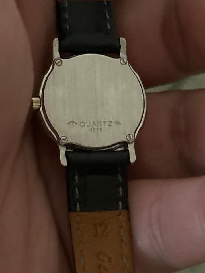 Omega Platinum case and dial ladies Factory set diamonds