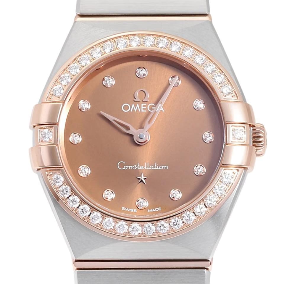 Omega131.25.25.60.63.001 Quartz Gold/Steel New