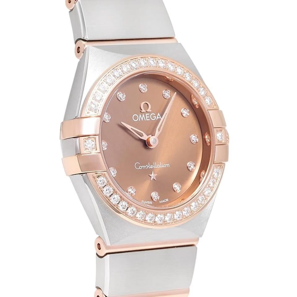 Omega131.25.25.60.63.001 Quartz Gold/Steel New