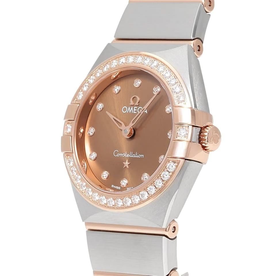 Omega131.25.25.60.63.001 Quartz Gold/Steel New