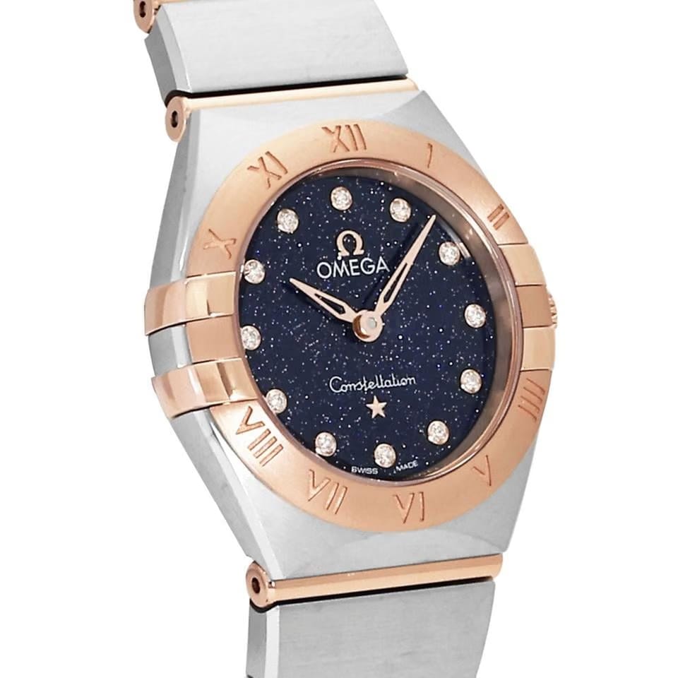 Omega131.20.25.60.53.002 Quartz Gold/Steel New