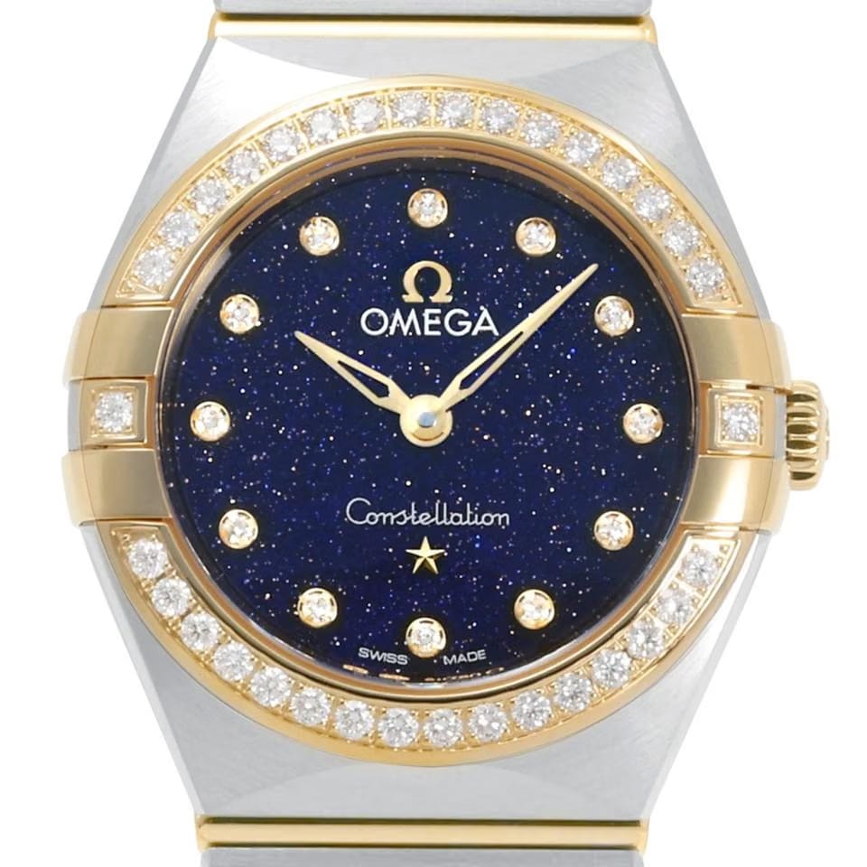 Omega131.25.25.60.53.001 Quartz Gold/Steel New