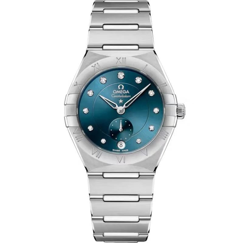 Omega Constellation 34 mm Blue Dial Stainless Steel Watch 131.10.34.20.53.001