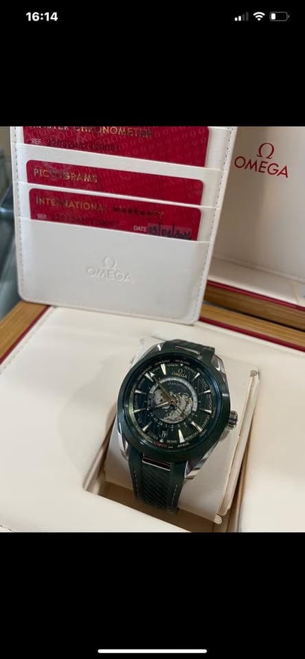 Omega Terra 150m Coaxial Master Chronometer Aqua
