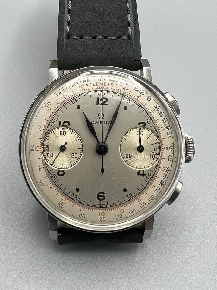 Omega Cal 33.3 Stainless Steel Chrono