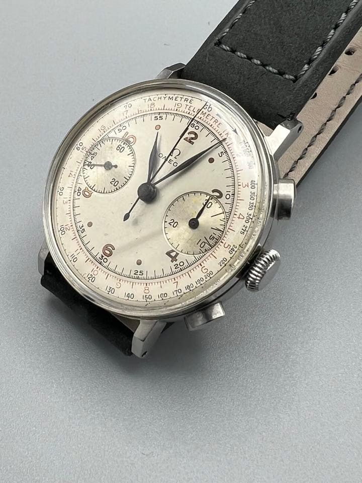 Omega Cal 33.3 Stainless Steel Chrono