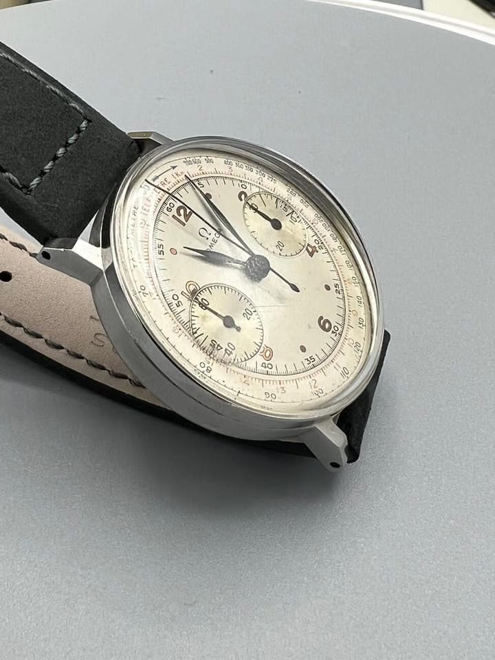 Omega Cal 33.3 Stainless Steel Chrono