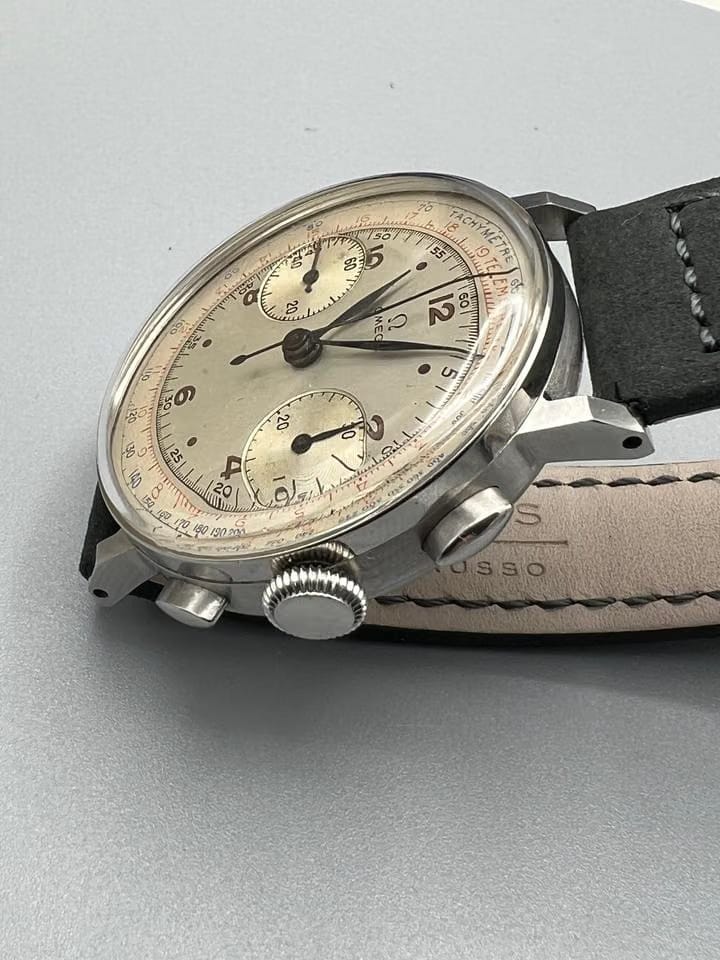 Omega Cal 33.3 Stainless Steel Chrono