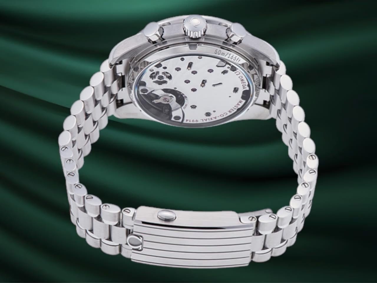 Omega Speedmaster NEW Moonphase Stainless Steel / Black Meteorite / Bracelet 304.30.43.52.01.001 2025 fullset