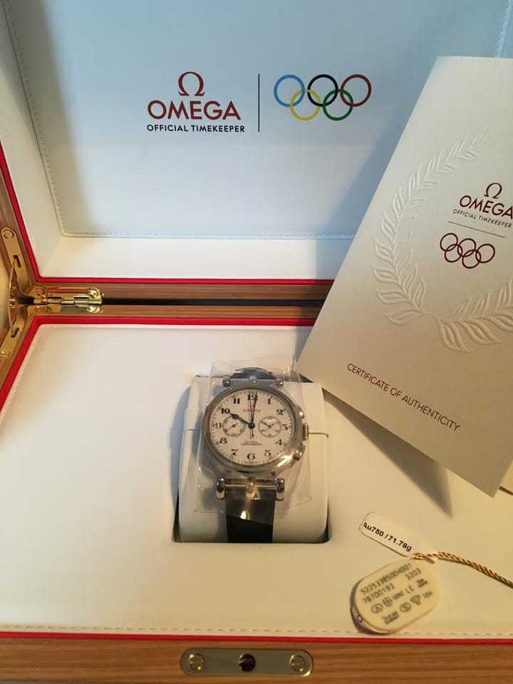 Omega OLYMPIC OFFICIAL TIMEKEEPER