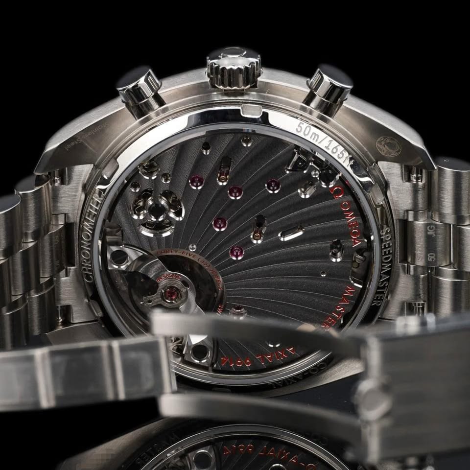 Omega Speedmaster Moonphase Meteorite Moonphase Silver Meteorite 304.30.43.52.06.001 FULL SET