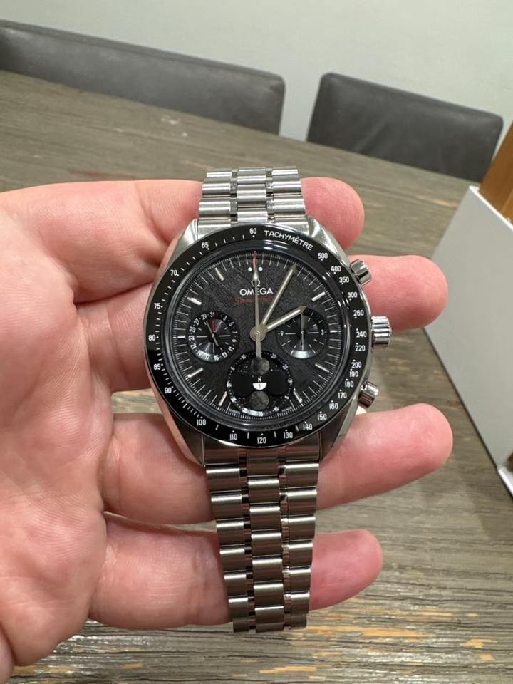 Omega Speedmaster moonphase meteorite omega speedmaster moonphase meteorite