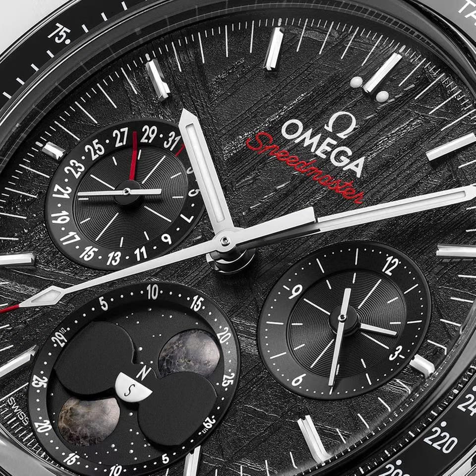 Omega Speedmaster Moonphase Meteorite Unworn 2025