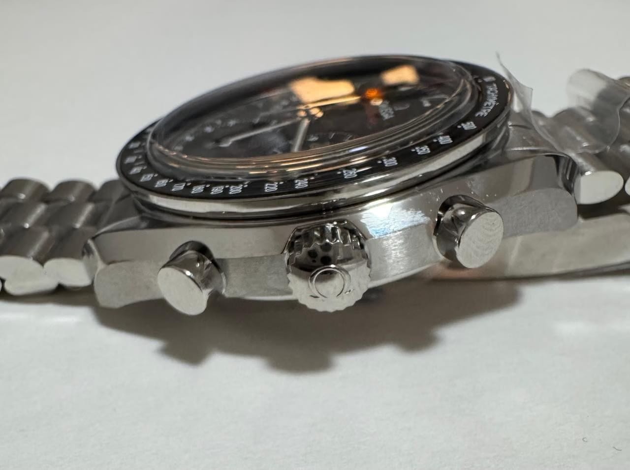 Omega Speedmaster Moonphase Limited edition dual moonphase in meteorite full papers