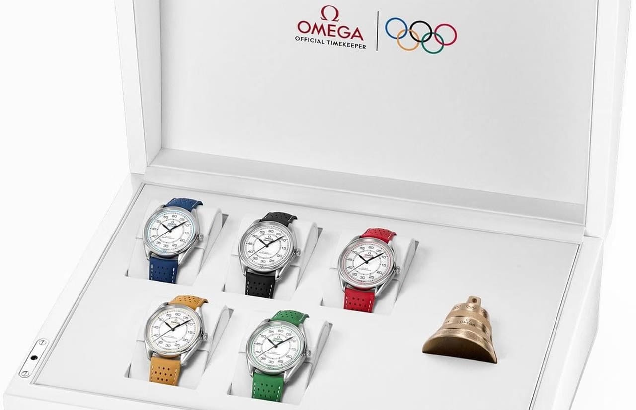 Omega Olympic Set of 5 watches 522.32.40.20.04.001 Omega Olympic Games Journey